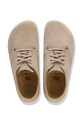 Birkenstock Maine półbuty na płaskim obcasie męskie zamszowe 1031698 beżowy