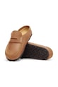Birkenstock mokasyny skórzane Naples 1030206 brązowy