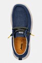 Jeep mokasyny męskie bawełniane KAUAI WALLABEE granatowy JM61091A016