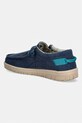 Obuwie Jeep mokasyny męskie SAMOA WALLABEE CVS JM61110A016 granatowy