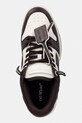 Off-White Out of Office sneakersy męskie skórzane brązowy M189C9L007