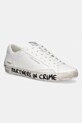 Crime London DISTRESSED sneakersy męskie skórzane biały 16017PP5.10