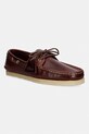 Clarks Originals Godney Boat mokasyny męskie skórzane brązowy 26186503