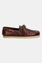 Clarks Originals Godney Boat mokasyny męskie skórzane 26186503 brązowy SS26
