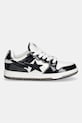 A Bathing Ape SK8 STA BOLD #1 sneakers da uomo in pelle 0ZXSHM313911Q nero SS26