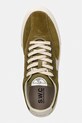 Stepney Workers Club DELLOW S-STRIKE SUEDE sneakersy męskie zamszowe zielony YA25655