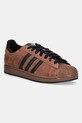adidas Originals sneakers in camoscio Superstar II pelle scamosciata marrone IH9318