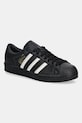 adidas Originals sneakers din piele Superstar Vintage mic de statură negru KJ1712