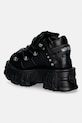 Obuwie New Rock sneakersy skórzane ITALI NEGRO, NOMADA NEGRO M.106.S71 czarny