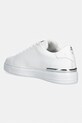 Obuwie Philipp Plein sneakersy skórzane Leather Lo-Top Hexagon USC0379.PLE075N.01 biały