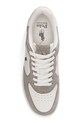 Obuwie Polo Ralph Lauren Masters Crt sneakersy skórzane 809P07174002.020 szary