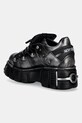 Obuwie New Rock półbuty skórzane PULIK ACERO, TOWER NEGRO ACERO + lateral + M.120N.C76 szary