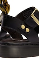 Dr. Martens sandále rimanky kožené Gryphon čierna DM42329001