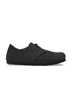 Birkenstock Maine półbuty na płaskim obcasie zamszowe szary 1031727.