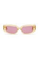 Kurt Geiger London okulary przeciwsłoneczne damskie Kensington żółty 5509193679