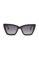 Kurt Geiger London okulary przeciwsłoneczne kocie oczy damskie czarny 5509300679