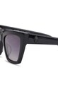 Kurt Geiger London okulary przeciwsłoneczne kocie oczy damskie czarny 5509300679