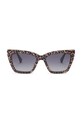 Kurt Geiger London okulary przeciwsłoneczne kocie oczy damskie brązowy 5509339679