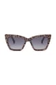 Kurt Geiger London okulary przeciwsłoneczne kocie oczy damskie brązowy 5509339679