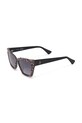 Kurt Geiger London okulary przeciwsłoneczne kocie oczy damskie 5509339679 brązowy SS26