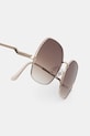 Akcesoria Aldo okulary przeciwsłoneczne kwadratowe damskie RAQUELLE RAQUELLE.102 beżowy