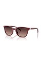 Armani Exchange okulary przeciwsłoneczne damskie 0AX4168SU bordowy SS26