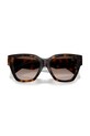 Burberry okulary przeciwsłoneczne kocie oczy damskie 0BE4489U brązowy