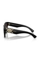 Akcesoria Burberry okulary przeciwsłoneczne kocie oczy damskie 0BE4489U czarny