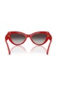 Dolce & Gabbana okulary przeciwsłoneczne kocie oczy damskie czerwony 0DG4536