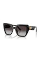 Dolce & Gabbana okulary przeciwsłoneczne kwadratowe damskie czarny 0DG4538