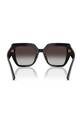 Dolce & Gabbana okulary przeciwsłoneczne kwadratowe damskie czarny 0DG4538
