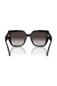 Dolce & Gabbana okulary przeciwsłoneczne kwadratowe damskie czarny 0DG4538