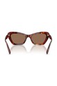 Coach okulary przeciwsłoneczne damskie brązowy 0HC8452U
