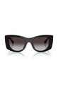 Jimmy Choo okulary przeciwsłoneczne kocie oczy damskie 0JC5066U czarny SS26