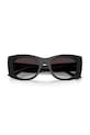 Jimmy Choo okulary przeciwsłoneczne kocie oczy damskie 0JC5066U czarny
