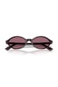 Jimmy Choo okulary przeciwsłoneczne okrągłe damskie 0JC5068U fioletowy