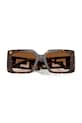 Versace okulary przeciwsłoneczne damskie 0VE4505U brązowy