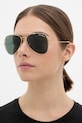 Ray-Ban slnečné okuliare pilot dámske RAY-BAN X DOLCE&GABBANA zlatá 0RB3029M