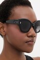 Akcesoria Furla okulary przeciwsłoneczne kocie oczy damskie WD00181.A.0116.O6000 czarny