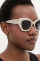 Akcesoria Furla okulary przeciwsłoneczne damskie WD00181.A.0116.VAN00 beżowy