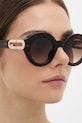 Аксесуари Furla круглі сонцезахисні окуляри жіночі WD00157.A.0116.AN000 коричневий