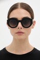 Furla круглі сонцезахисні окуляри жіночі WD00157.A.0116.O6000 чорний SS26
