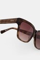 Akcesoria Barbour okulary przeciwsłoneczne damskie BAS.3097 brązowy