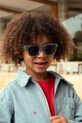 IZIPIZI okulary przeciwsłoneczne dziecięce JUNIOR #road niebieski JUN2628201X00