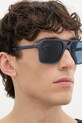 Akcesoria Armani Exchange okulary przeciwsłoneczne pilotki męskie 0AX4166SU granatowy