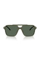 Armani Exchange okulary przeciwsłoneczne pilotki męskie 0AX4166SU zielony SS26
