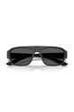 Emporio Armani okulary przeciwsłoneczne męskie 0EA4266U czarny