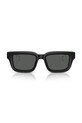 Emporio Armani okulary przeciwsłoneczne kwadratowe męskie 0EA4270 czarny SS26