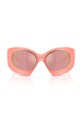 Diesel okulary przeciwsłoneczne damskie 0DL3014U różowy SS26