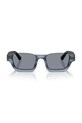 Emporio Armani okulary przeciwsłoneczne kwadratowe 0EA4268U niebieski SS26